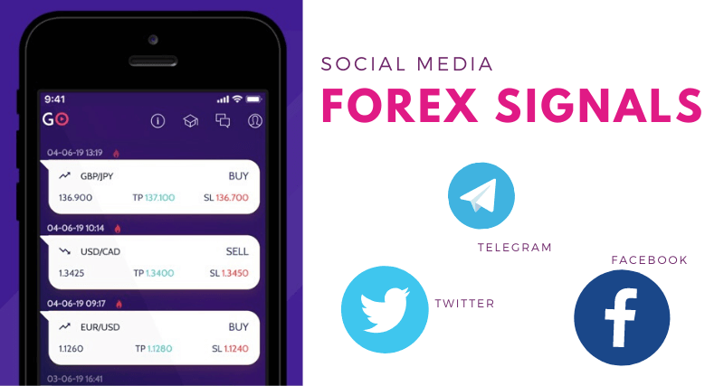 Forex signals providers on Telegram, Facebook, and other social Apps