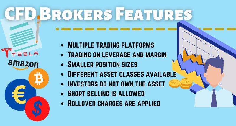 CFD brokers main features